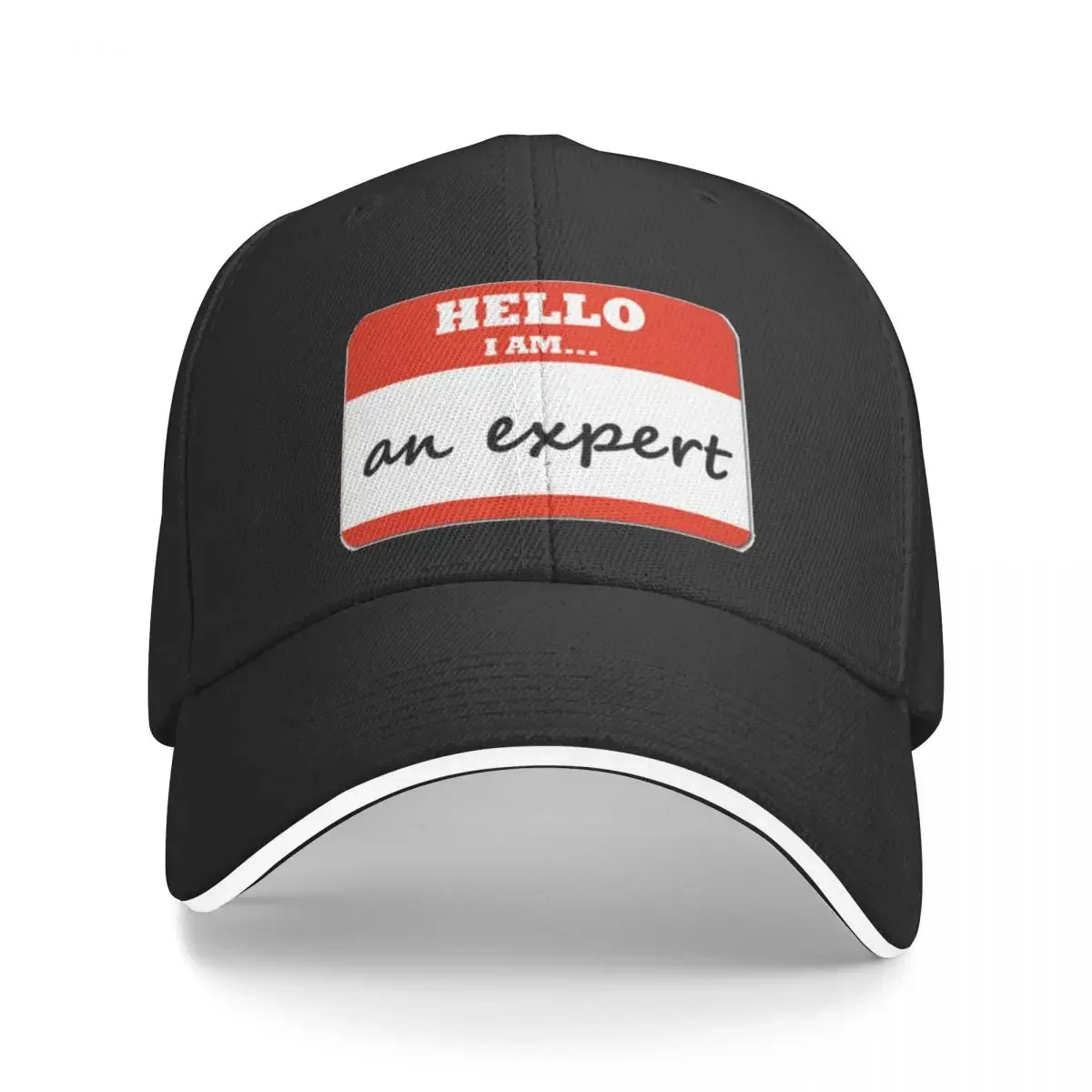 

Hello I Am... An Expert Baseball Cap Fishing cap sun hat Ball Cap Visor Women's Beach Men's