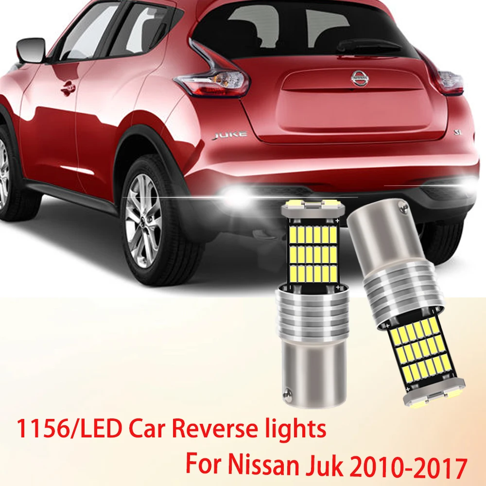 

1156 Super Bright Turn Signal Light LED Car Reverse Light Daytime Running Lights 6000K DRL Bulb Lamp For Nissan Juk 2010-2017