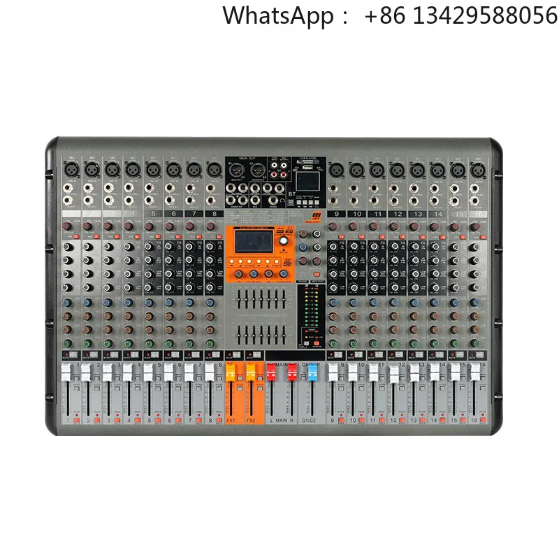 The Manufacturer Sells PRO Series Professional Mixing Consoles with Amplifiers for Multifunctional Stage Performances