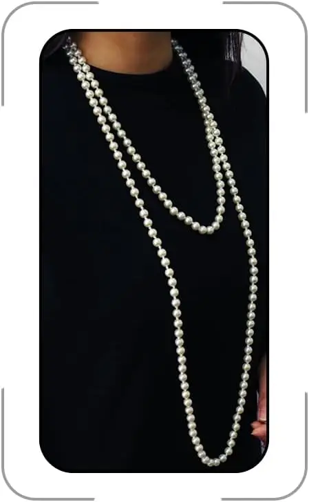 Long Pearl Necklace…