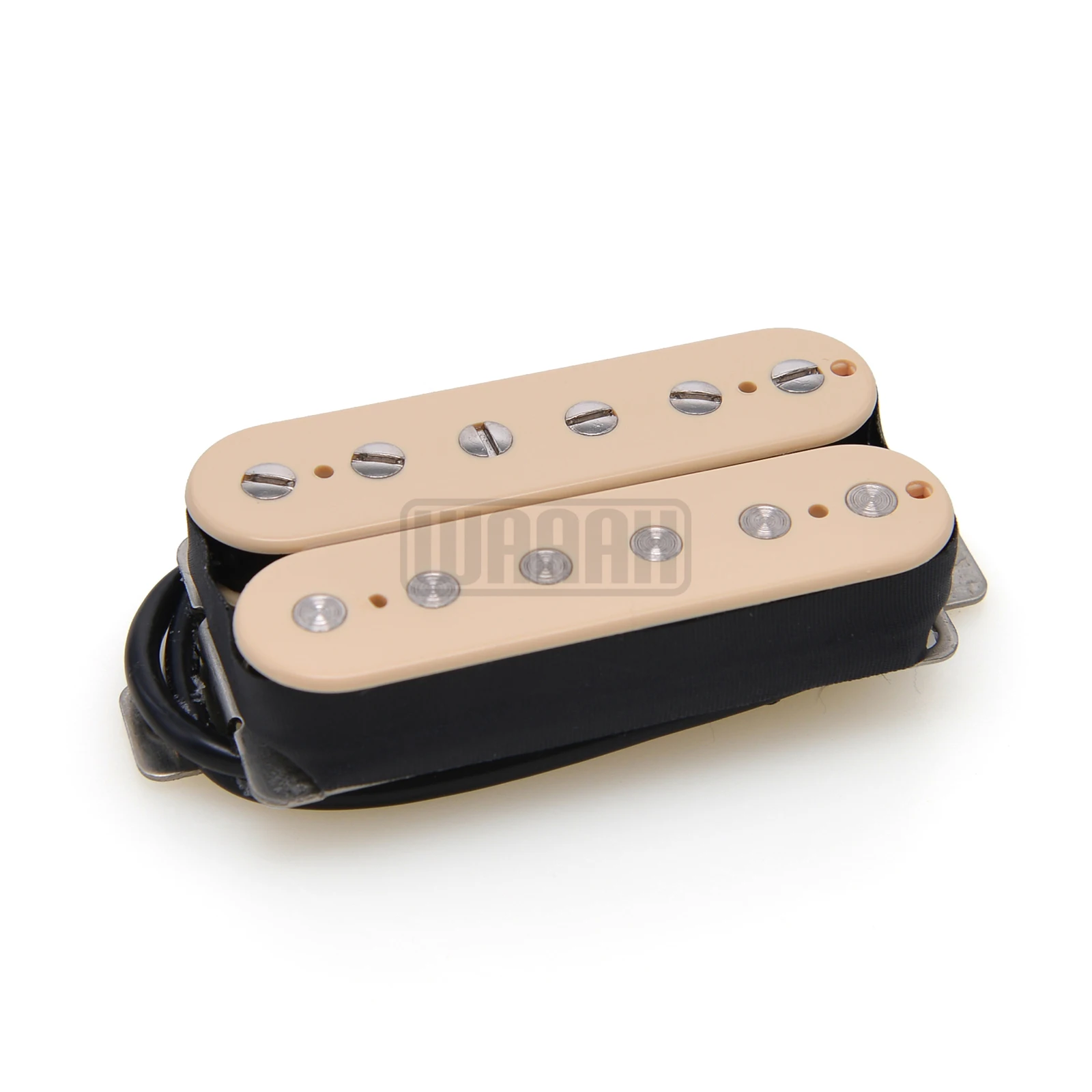 WAAAH GB Style Alnico II Bridge Humbucker Pickup Schwarz Weiß Zebrafarbe Alnico 2 Magnet für E-Gitarre WAAH Pickups – Detail 4