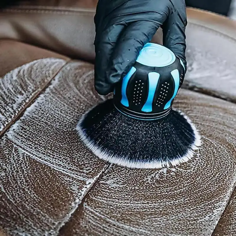 New·1PC Small Multi-Purpose Detailing Brush Soft Bristles For Dusting Scrubbing Interior Delicate Surfaces Car Cleaning Tool