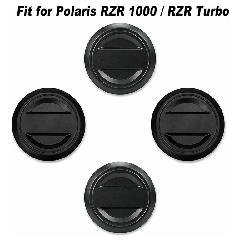 4 Pcs Hub Center Cap Cover For Polaris 2017+ RZR XP XP4 RS1 1000 Turbo / Center 1523994-655 1522872-655