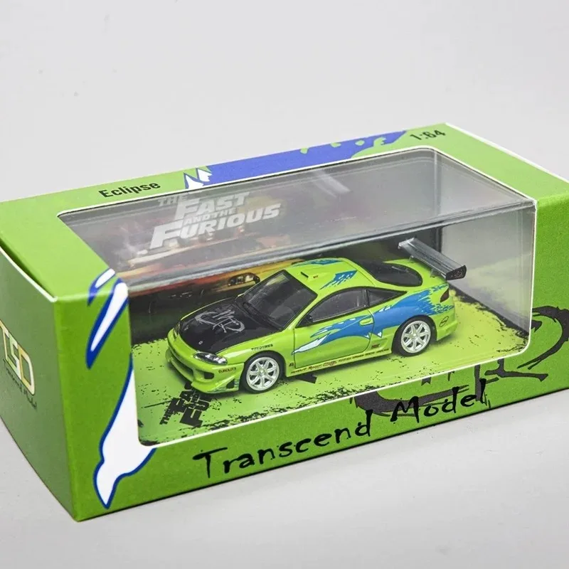 

Модель автомобиля Transcend 1:64 Eclipse из сплава, статическая коллекционная модель, украшение, праздничный подарок, игрушка, сувенир