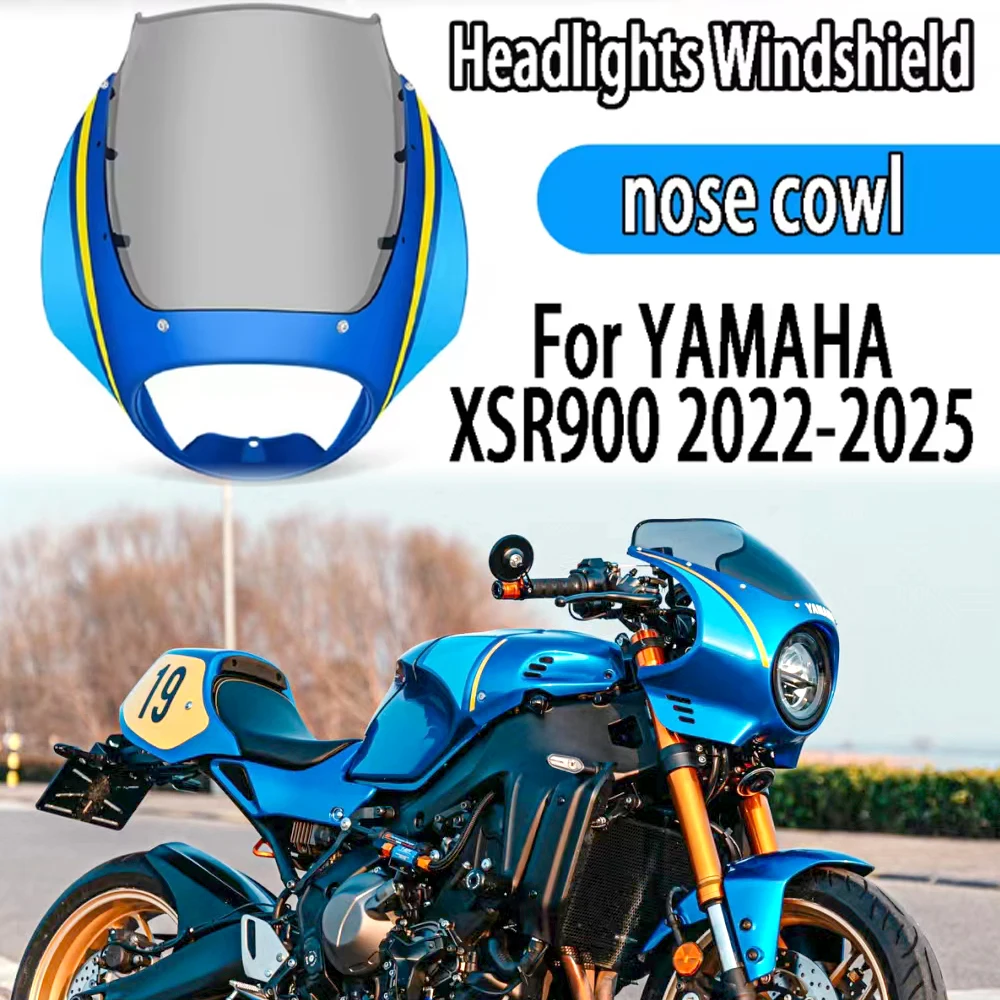 

Motorcycle accessories, front windshield cover, headlight fairing, windshield For YAMAHA XSR900 2024 XSR 900 2025 2024 2023 2022