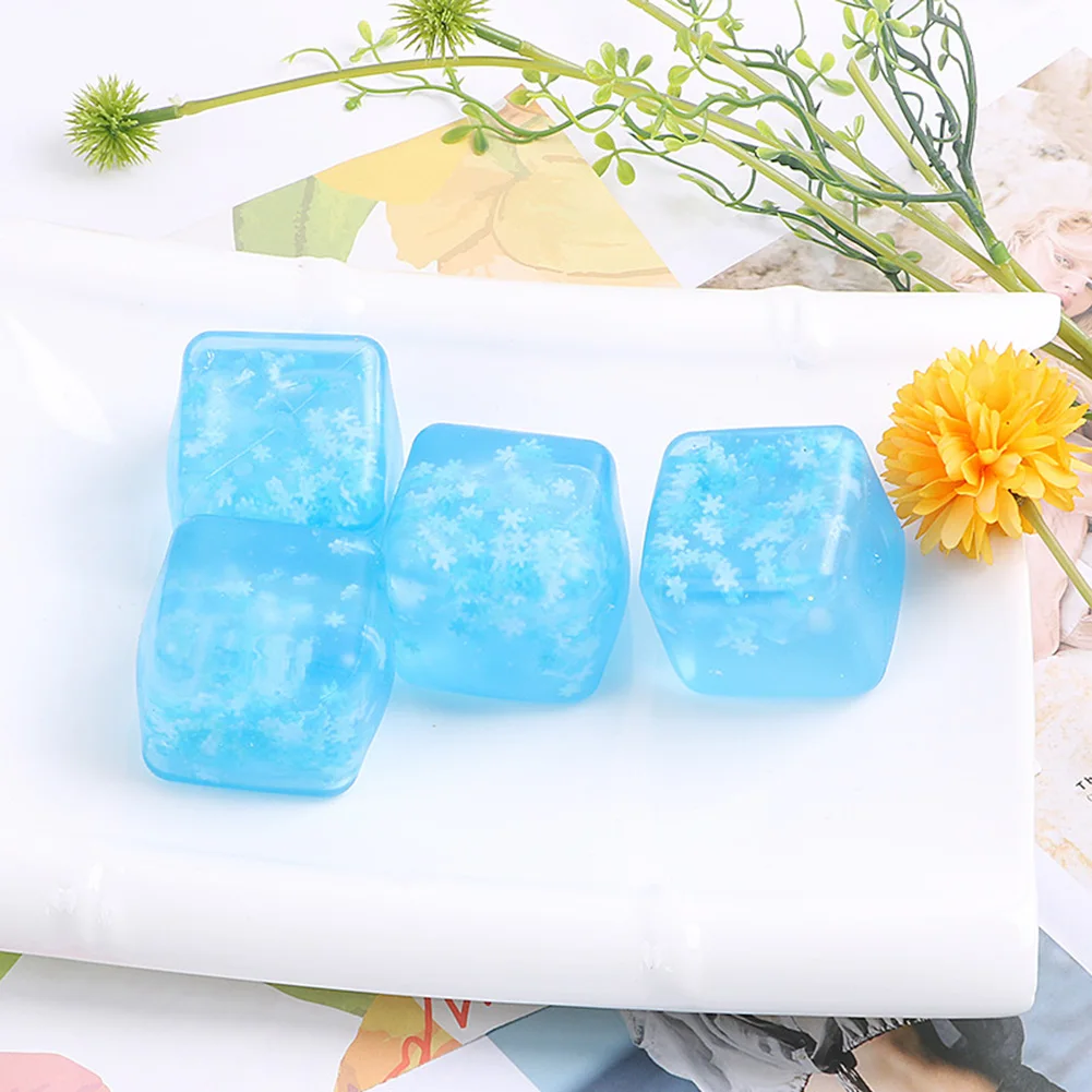 ของเล่นบีบน้ำแข็ง ของเล่นบีบคลายเครียดขนาดเล็ก ของเล่นบีบยืดได้อเนกประสงค์สำหรับผู้ใหญ่ บรรเทาความเครียด