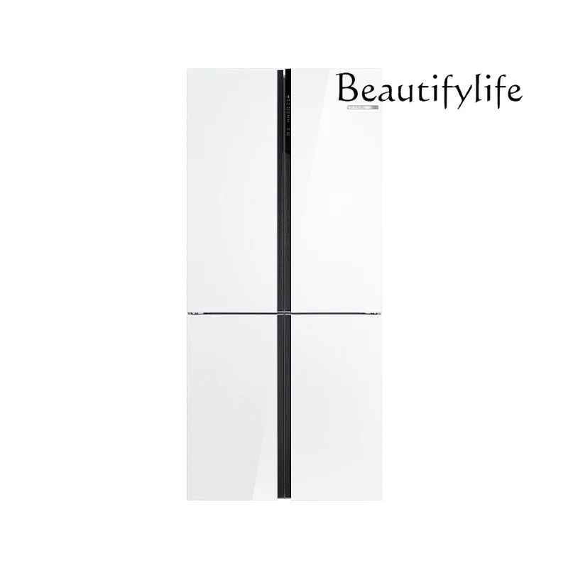 

Ultra-thin flat embedded multi-functional first-class cross four-door refrigerator