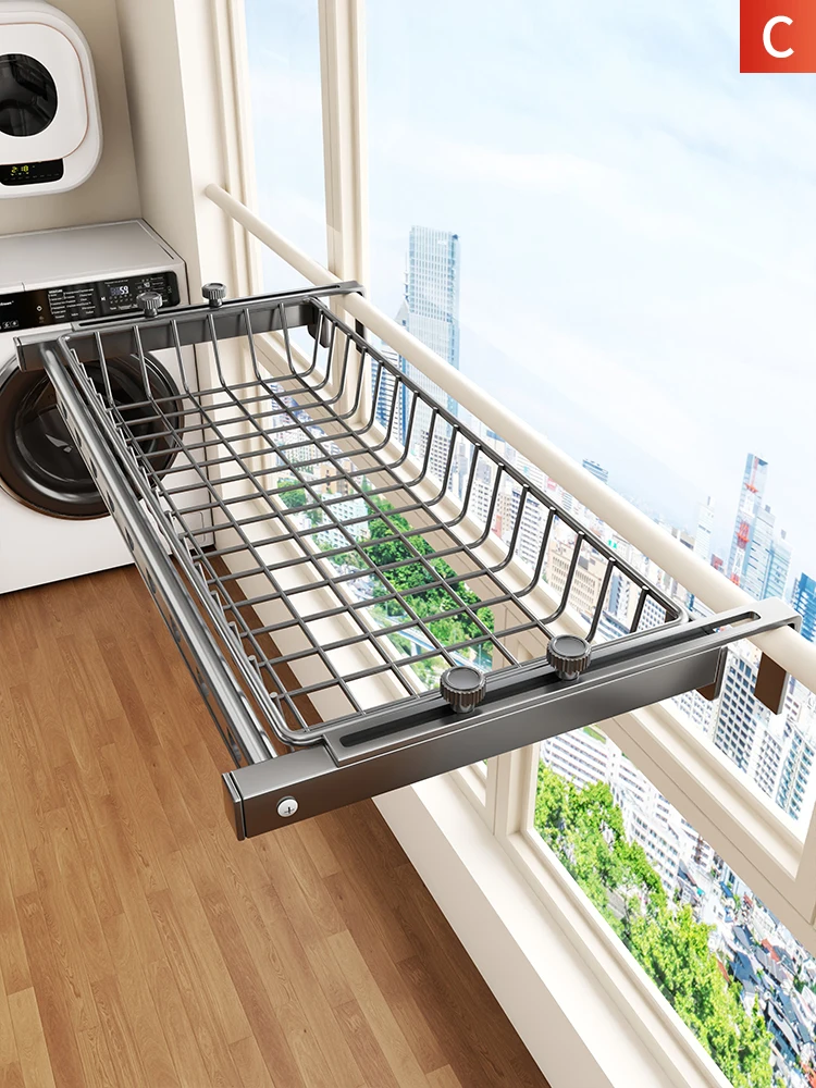 

Расширяемый балкон oe Drng Ra, веревка для белья, держатель для Sos, оконная защита, уличная вешалка для белья Lin Jia Xiaosi, модель 289878...