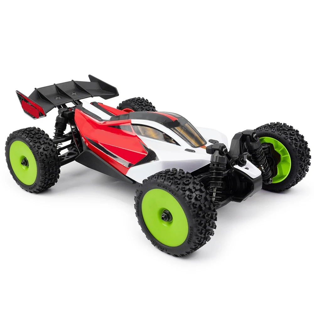 TRINOOD 4Pcs Plastic Wheels Rims with Rubber Tires for A-rrma 1/18 Typhon GROM RC Car Upgrade Parts