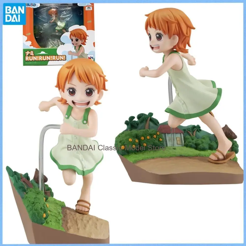 

BANDAI MegaHouse GEM Genuine ONE PIECE Nami Run! Run! Run! 15th Crunchyroll Exclusive Action Figures Doll for Collectors