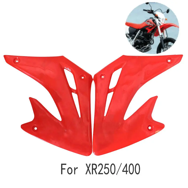 

Motorcycle Fairing Plate Cover For Honda XR250 XR 250 400 XR400 Fuel Tank Guard Protection Plastic Side Covers Cowl Board
