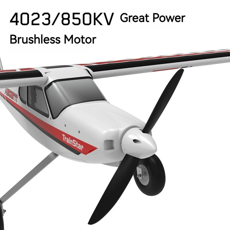 Orlans 1.4Mสี่ช่องรีโมทคอนโทรลเครื่องบินรุ่นไฟฟ้าขนาดใหญ่เทรนเนอร์กีฬาเครื่องบินปีกคงที่Crashของเล่นทน