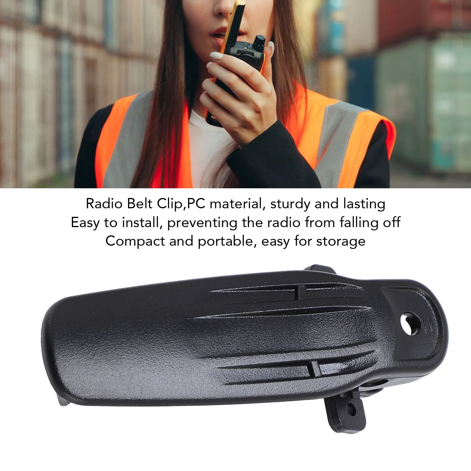 Replacement Radio Belt Clip Secure Holding Belt Clip for TK Sturdy Prevent Falling Easy Installation for NX 200