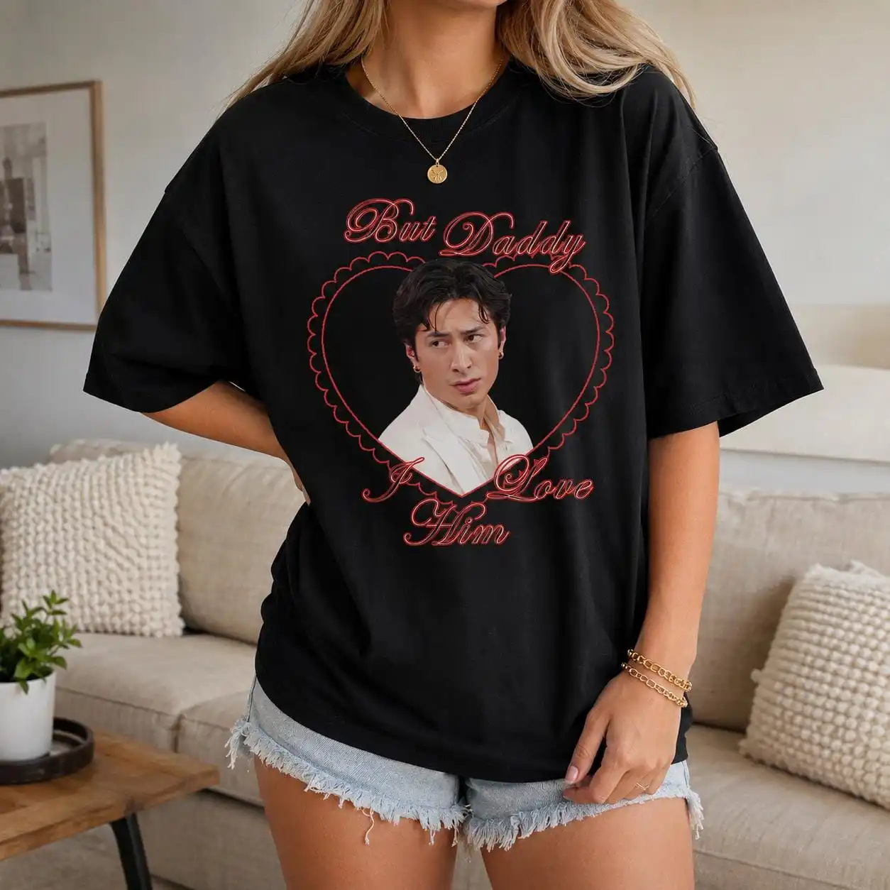 Hudson Williams Shirt, But Daddy I Love Him Tee, Hudson Williams Fan Shirt, T-Shirt, Celebrity Fan Gift, Unisex Streetwear