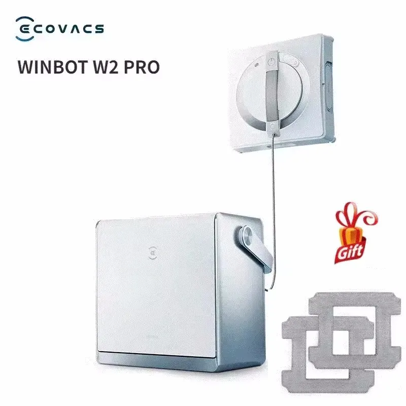 الأصلي ECOVACS WINBOT W2S برو نافذة روبوت لأغراض التنظيف التلقائي بالكامل نافذة روبوت لأغراض التنظيف آلة تنظيف النوافذ المنزلية