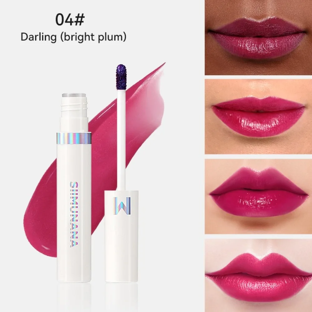 Easy Apply Long Lasting Lip Stain Tint Waterproof Metallic Peel Off Transfer Proof Peel Off Lip Stain Cosmetic Use