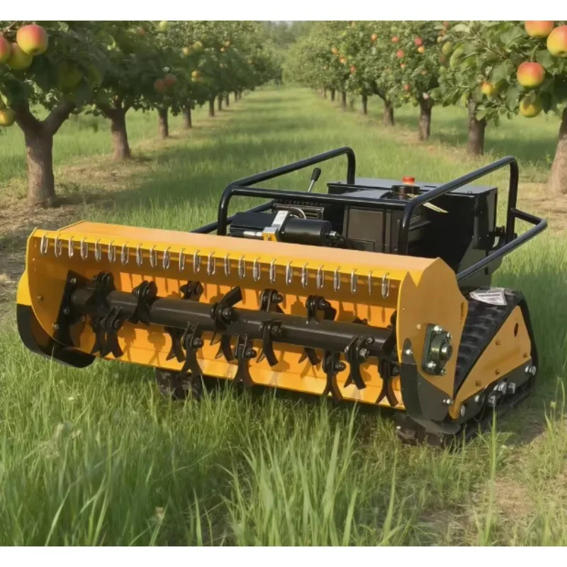 High Efficiency Low Maintenance Remote Control Lawn Mower Designed for Heavy-Duty Mowing Jobs