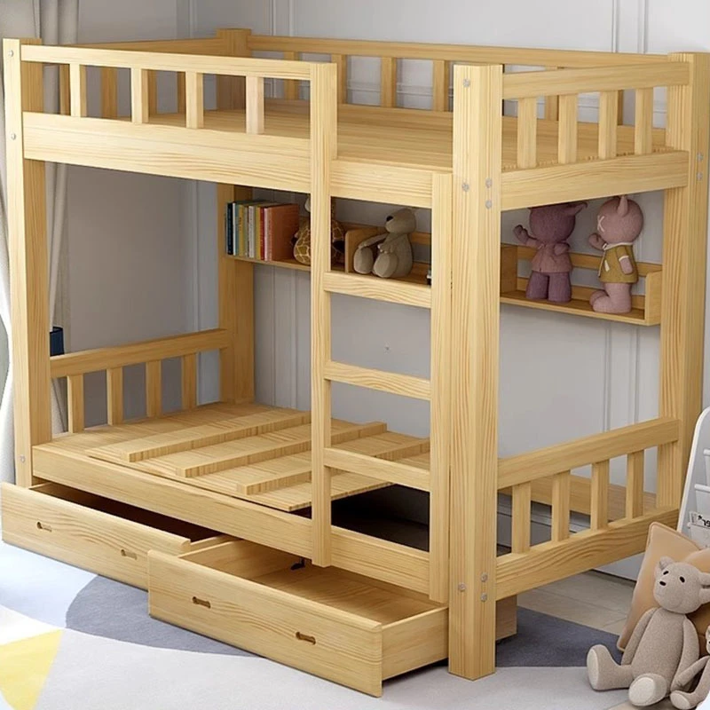 Lits superposés multifonctionnels pour enfants, lit simple pour la maternelle, salle de pause midi, évaluationRelax Design Muebles