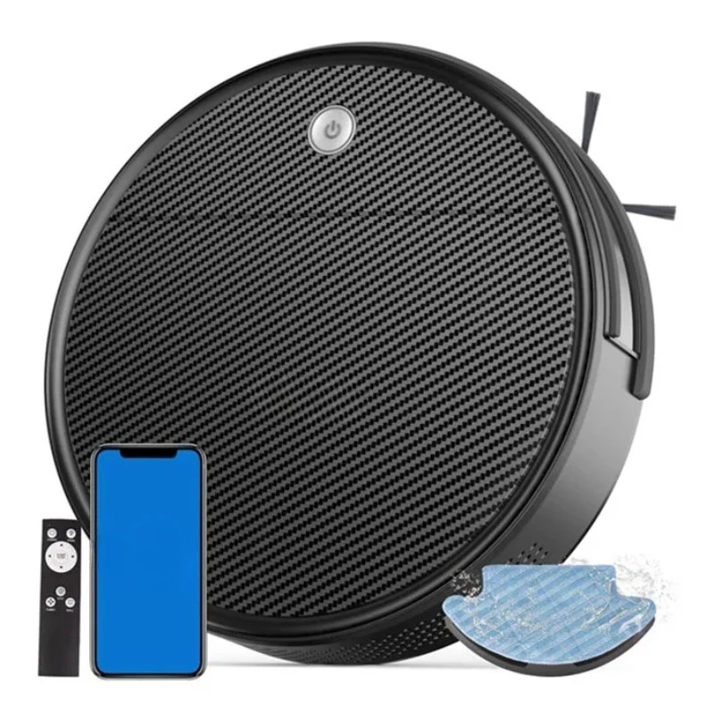 

Tuya WiFi Robot Vacuum Cleaner: Wet and Dry Cleaning + Intelligent Control, Ultra-Worry-Free Cleaning