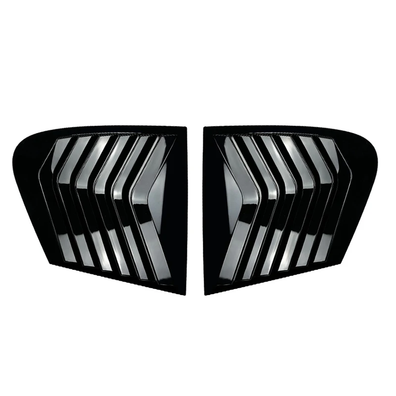 For BMW 1 Series F20 118i 120i Car Rear Window Shutter Cover Trim Window Louver Side Vent Shutter Panel 11-19  Accessories