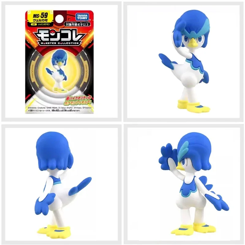 TAKARA TOMY Original Pokemon Figure Terapagos MS-33 Mini Resin Series Model Toys PVC Anime Pocket Monsters Terapagos Gifts view 4