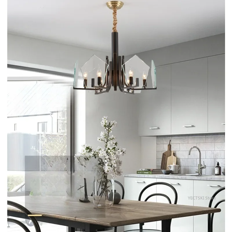 GHJUYIOL Moderne lichte luxe gepersonaliseerde creatieve gastenrestaurant Villa Modelhuis Scandinavische eenvoudige slaapkamer hanglamp