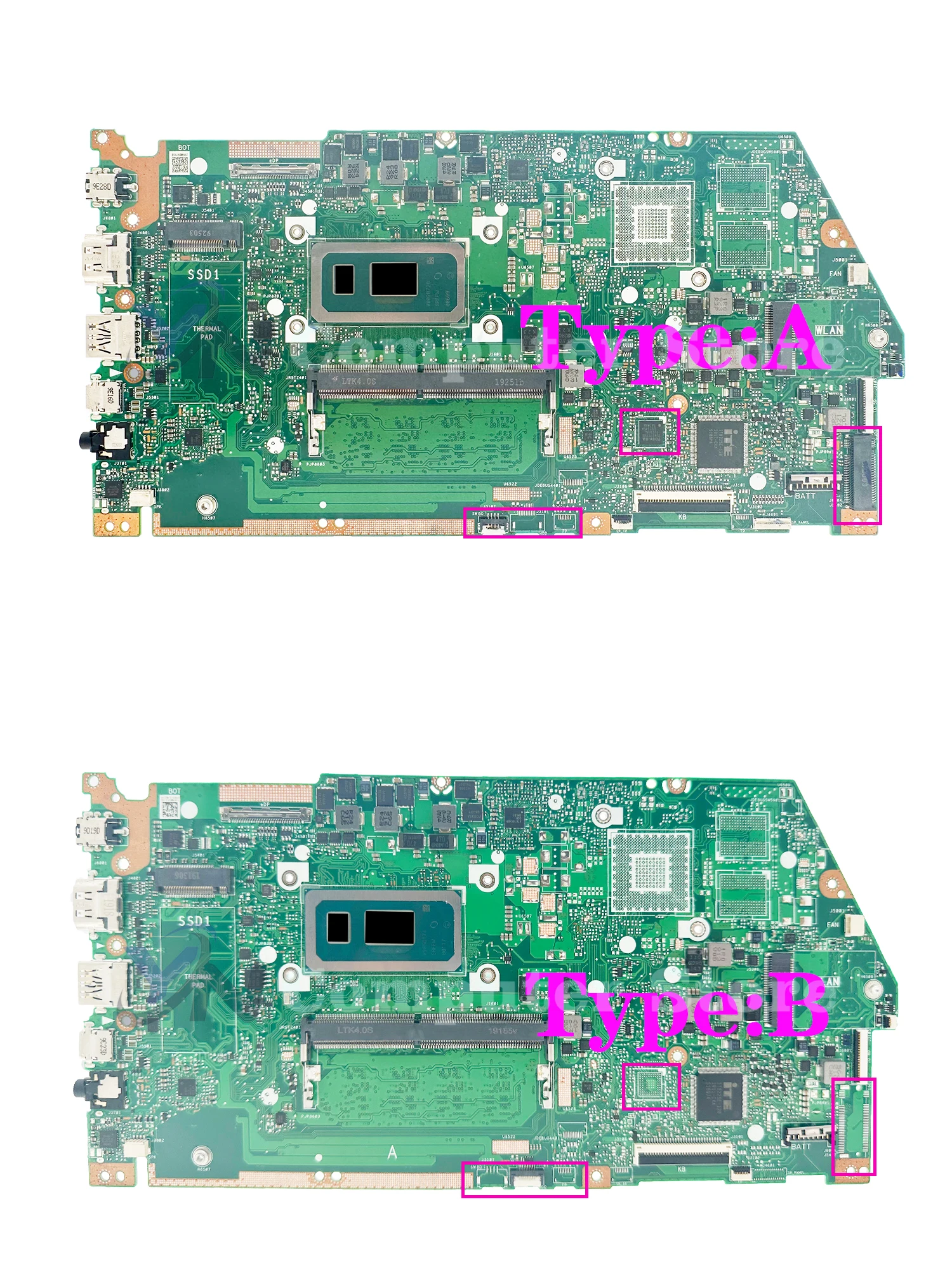 X532FA X531FA Mainboard For ASUS X532FL X532FLC X532FAC X532F X531F S531F K531F V531F S532F K532F V532F Laptop Motherboard