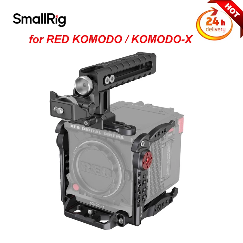 

SmallRig 4110 Basic Cage Kit for RED KOMODO / KOMODO-X, Compatible with Side Handle, Magic Arm and Other Accessories