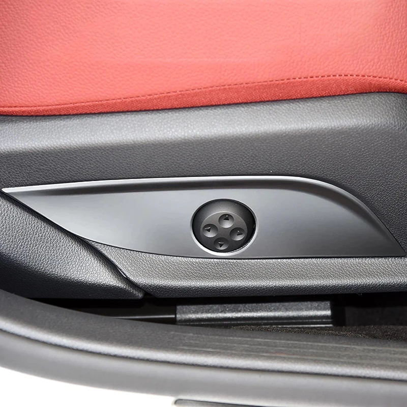 For Mercedes Benz C E GLC W205 X253 W213 2016-18 Seat Adjust Switch Button Cover Decoration Trim Interior Car Accessory Sticker