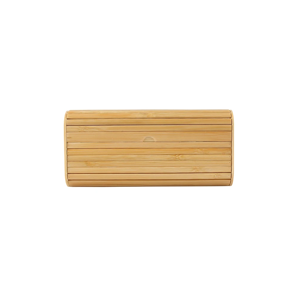 Nilerun Unisex Handmade Rectangle Rectangular Wood Wooden Wallet Purse Eco-friendly Real Natural Bamboo Clutch Bag for Men Women