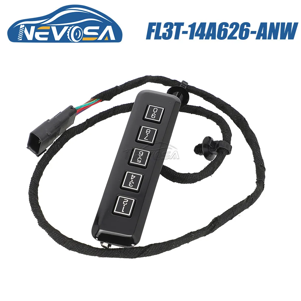 

NEVOSA FL3T-14A626-ANW For Ford F150 F-150 2015 2016 17 2020 Driver Side Keyless Lock Pad Entry Keypad Replacement FL3T14A626ANW