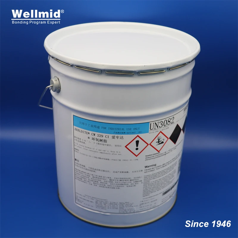 ARALDITE CW229 liquid heat curing 2 component epoxy casting containing mechanically reinforcing fillers with HW229 SF6 insulated