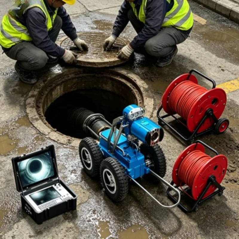 Intelligent Camera Underwater Pipeline Inspection Robot Municipal Pipeline Inspection Robot