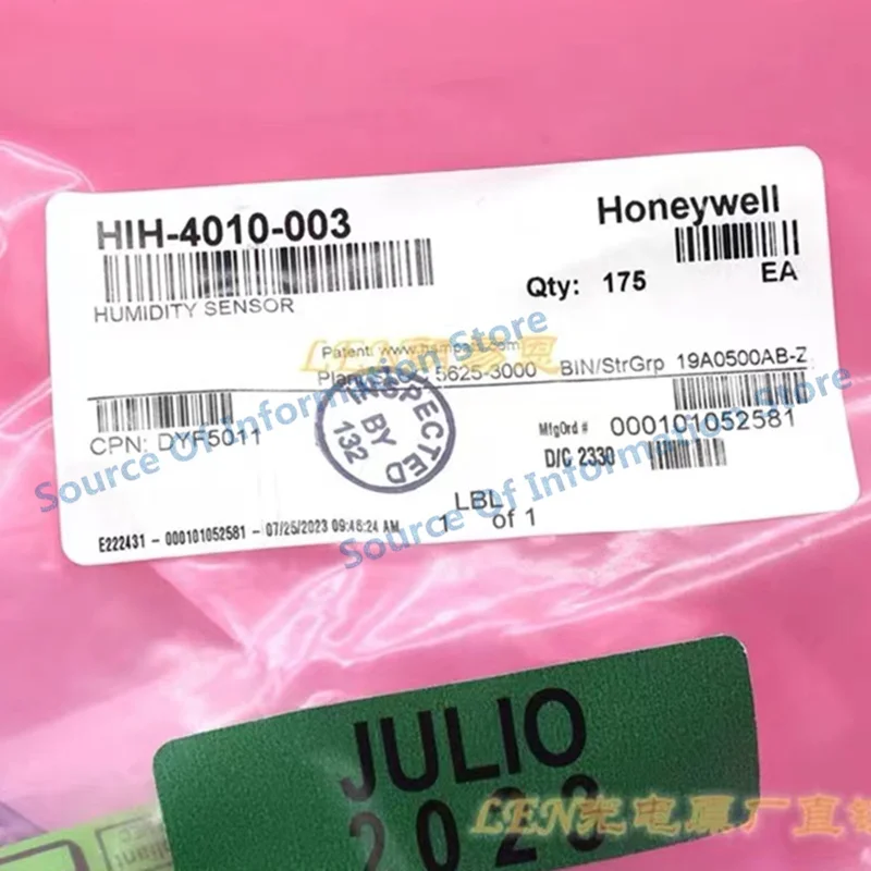 Honeywell HIH-4010-003 Humidity Sensors for Electronic Components