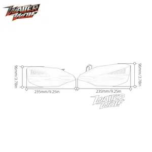 Handguards için bisiklet kir, xr, crf, honda için xr600r xr650l xr400 xr 125l 150l 190l xr230 xr250-r/l aşamalı crf 230 250 300 l Şeridin koruyucusunun xre 190'a ilk 10 satışı-no. 10