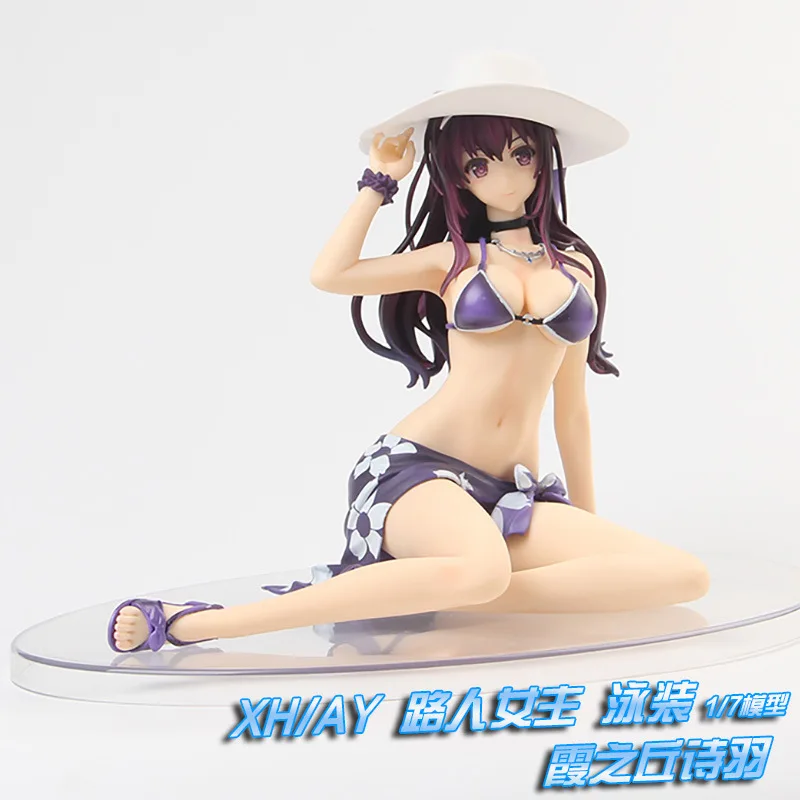 

Коллекционная фигурка XH Fantasy Era Studio Saekano Утаха Касумигаока 17 см в купальнике, сидячая поза, модель аниме-персонажа «Сенпай»