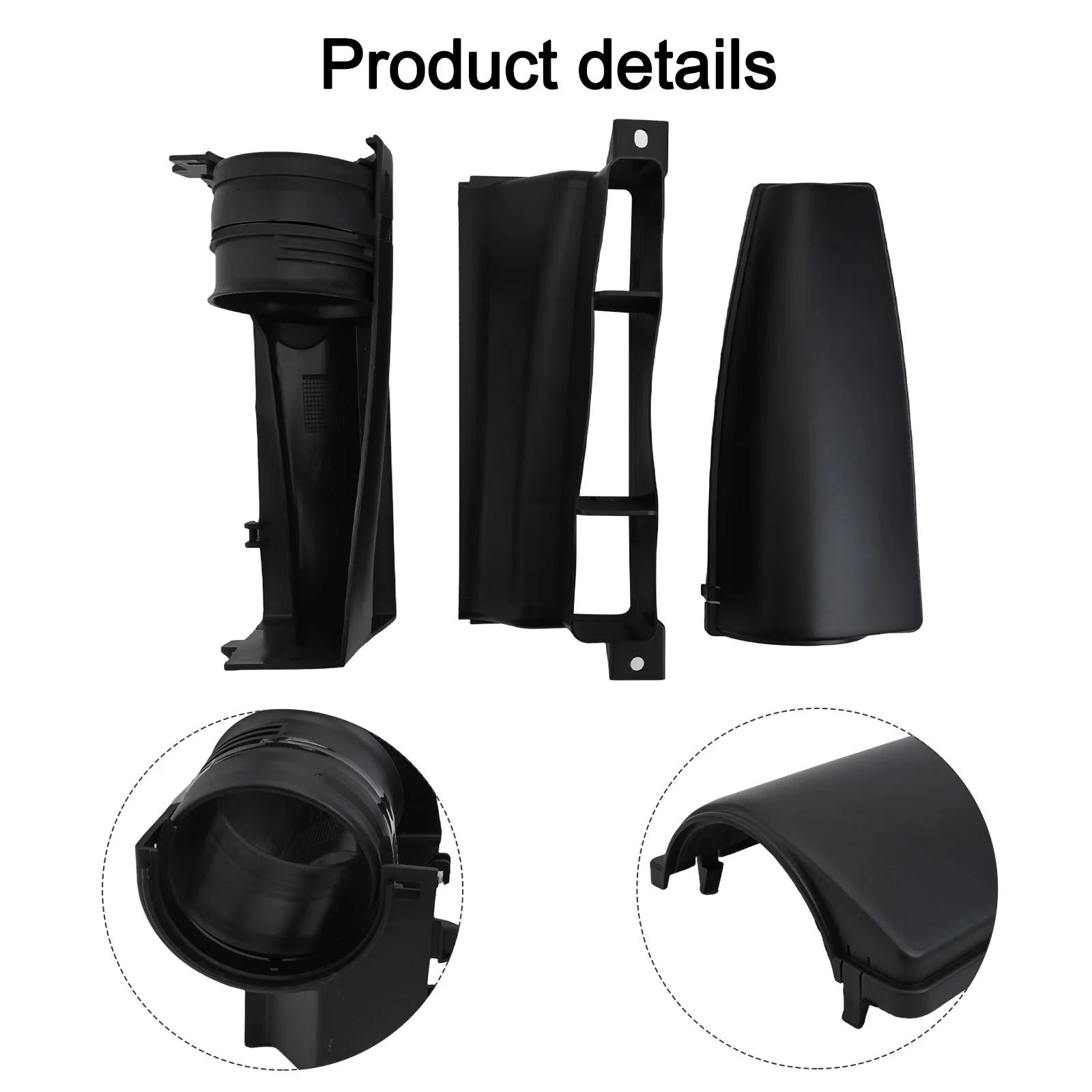 

Air Intake Part As Picture Shows Car Air Intake Easy Installation Made Of Plastic OEM Part 1K0805971C Car Maintenance