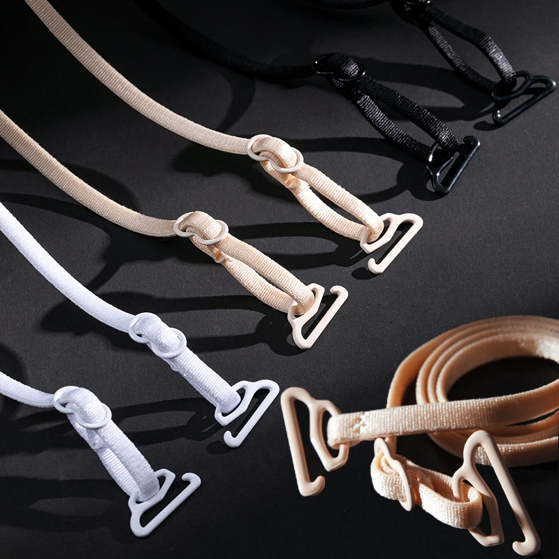 

2Pairs Women Non-slip Resistant Bra Straps Women Lingerie Double Shoulder Elastic Brassiere Lady Bra Strap Lingerie Accessories