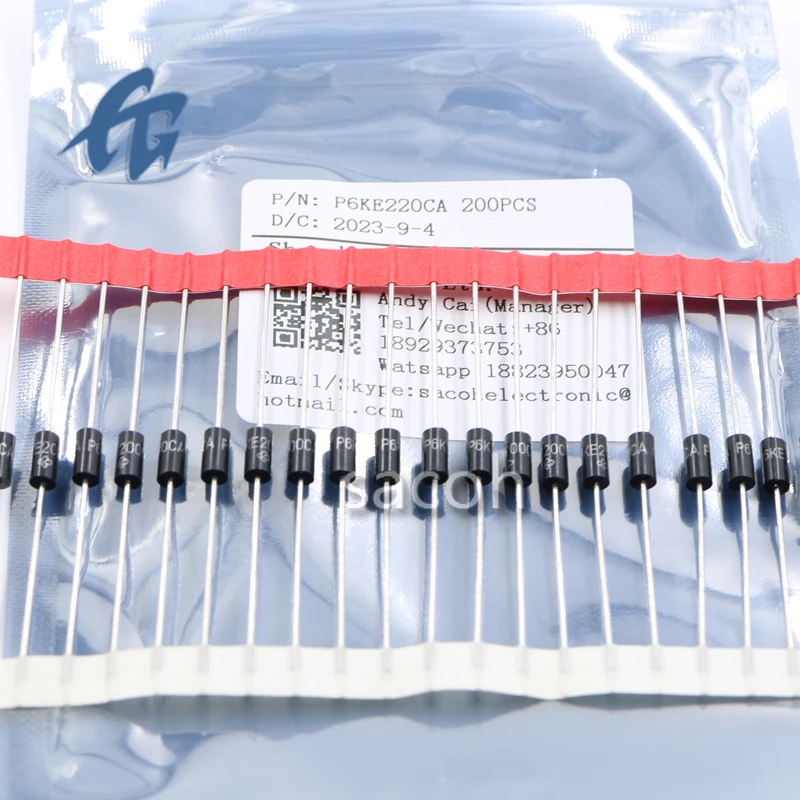 (SACOH Electronic Components)P6KE220CA 200Pcs 100% Brand New Original In Stock