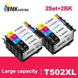 INKARENA 502XL 502 Compatible Ink Cartridges For Epson XP-5100 XP-5105 WF-2860 WF-2865 XP-5150 XP-5155 WF-2885DWF WF-2880DWF