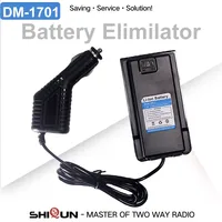 DM-1701 Battery Elimilator Car Charger DC 12V For Baofeng DMR Digital Walkie Talkie Two Way Radio Accessories Designed for 1701