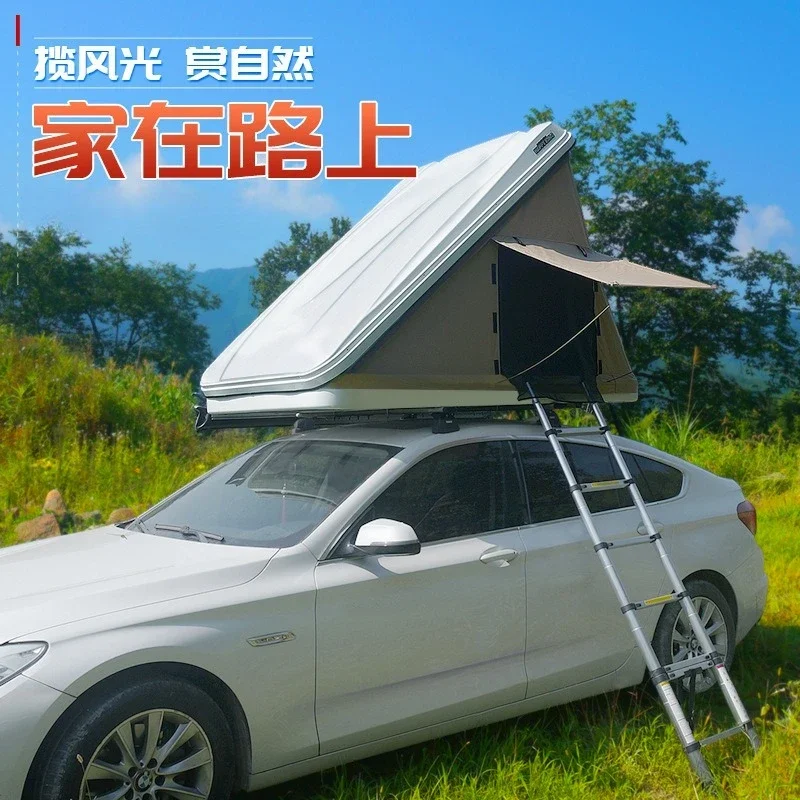 Car roof tent, universal roof diagonal support camping tent