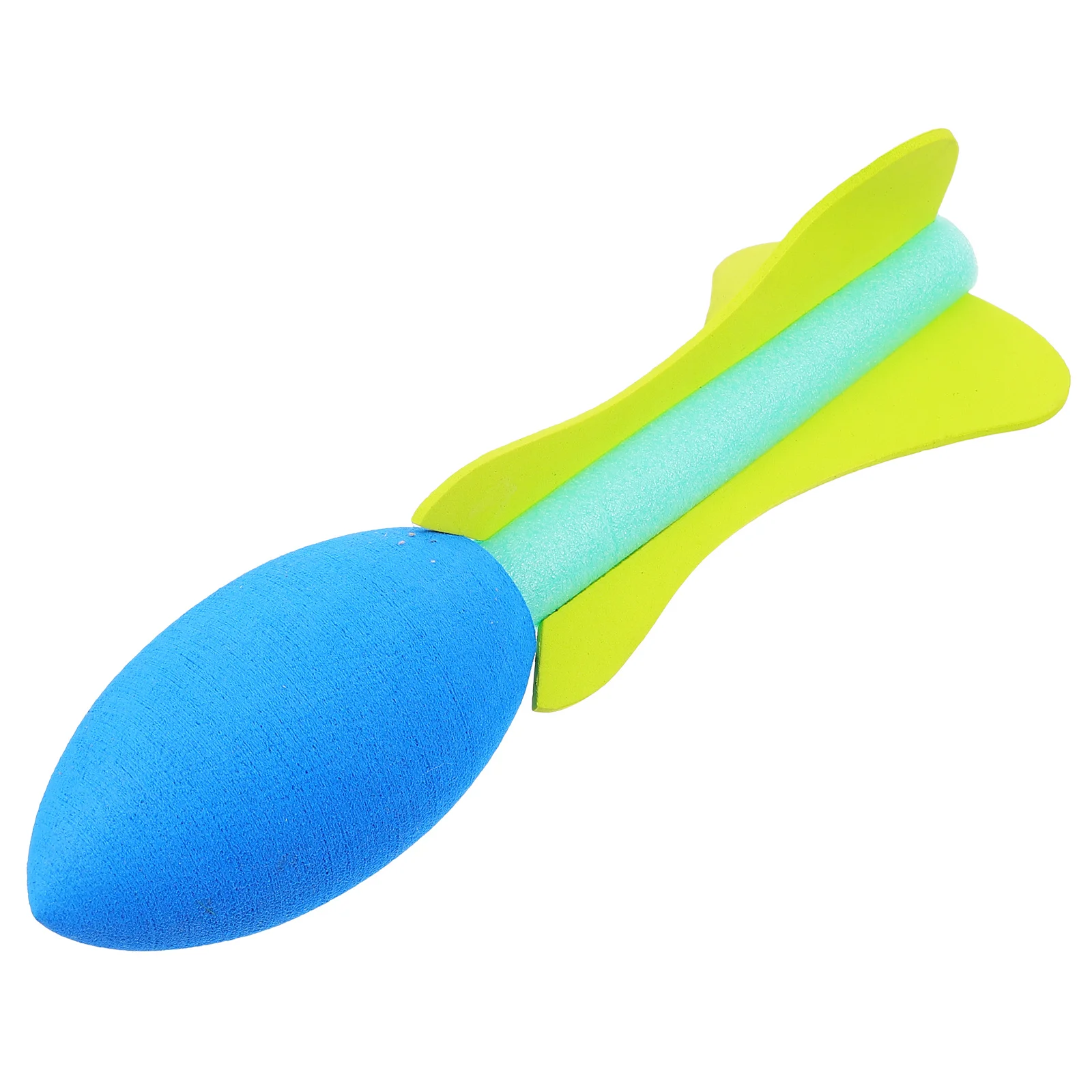 1pc Soft Educational Rocket Lightweight Flying Throwing Outdoor Indoor Play Launcher For Kids Children Casual Fun Party Favors