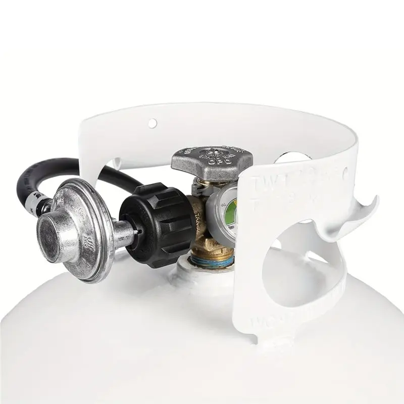 WORTHOWN-1-Piece 3FT Propane Adapter Hose And Regulator For 20 Lb Tank Weather And Corrode Resist