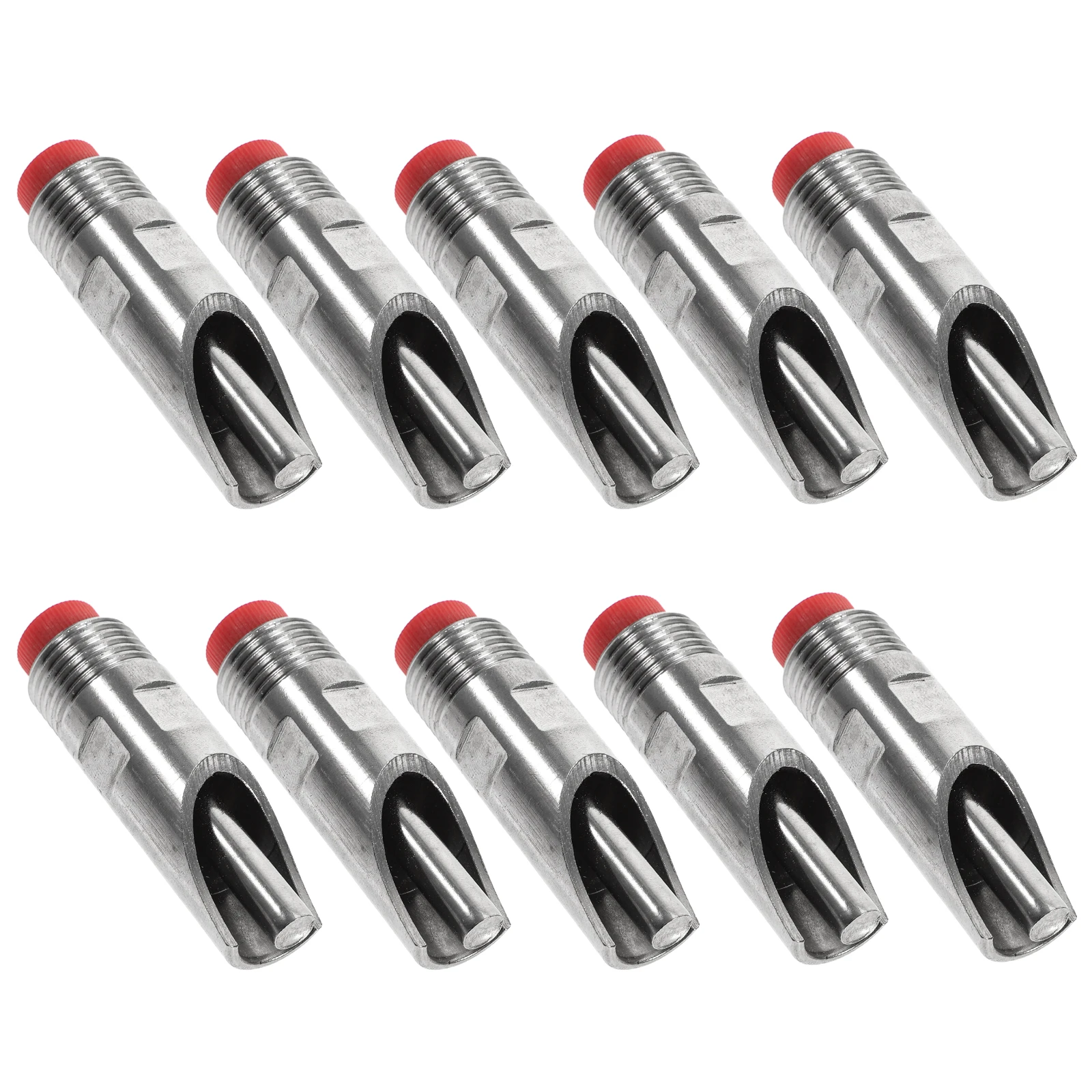 

10 Pcs Pig Waterer Stainless Steel Automatic Livestock Waterer Durable Farm Equipment Piglets Feeder Drinking Tools