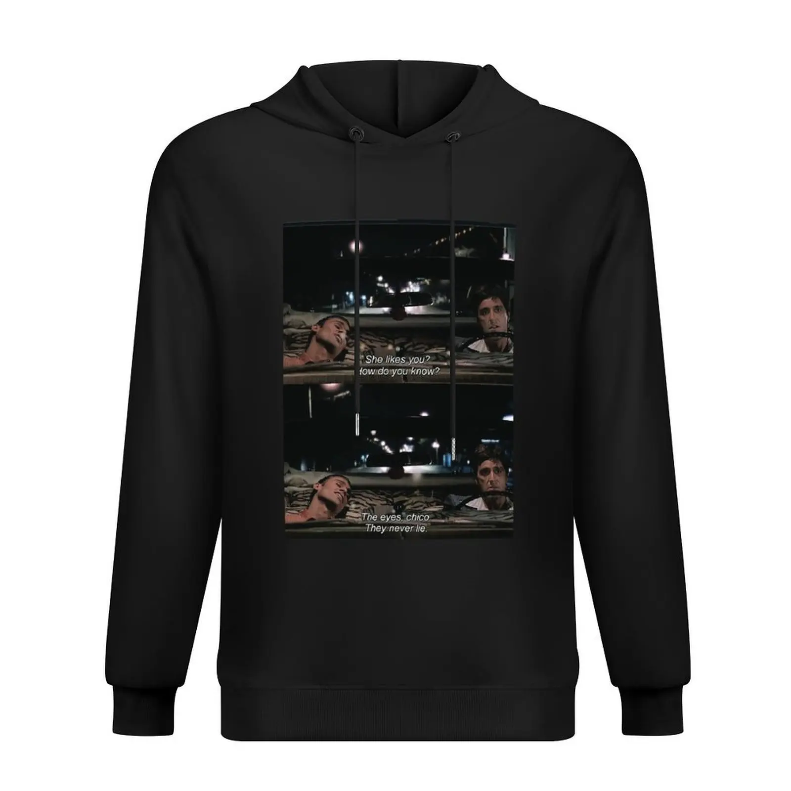 

The Eyes, Chico. They never lie. Hoodie korean clothes korean style clothes hooded shirt aesthetic clothing hoodie for men