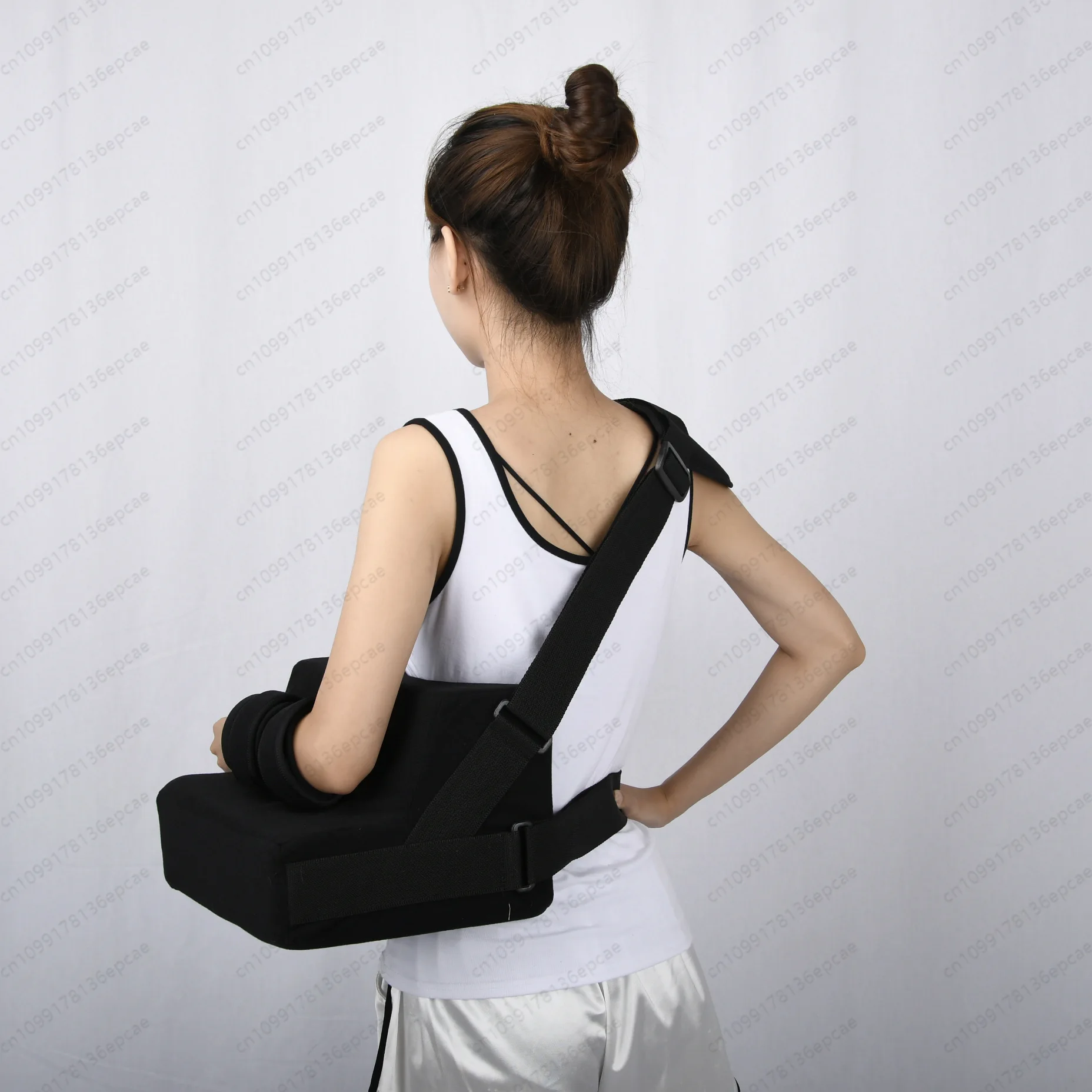 Sponge Shoulder Abduction Pillow Brace | 45°/30° Adjustable, Post-Op Shoulder & Elbow Support - Breathable Fixation Cushion