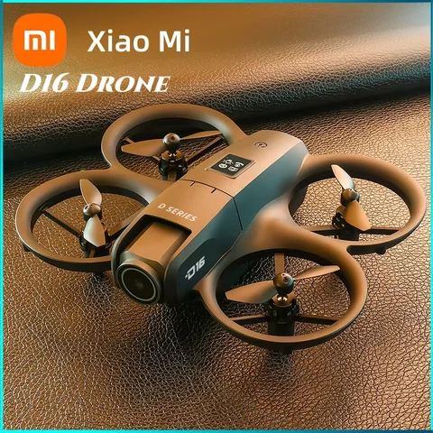 Xiaomi D16 Mini Drone 8K HD Doppia Fotocamera Aereo Aereo Evitamento Ostacoli UAV Fisso Aereo di Controllo Remoto Regalo Giocattoli 20000M