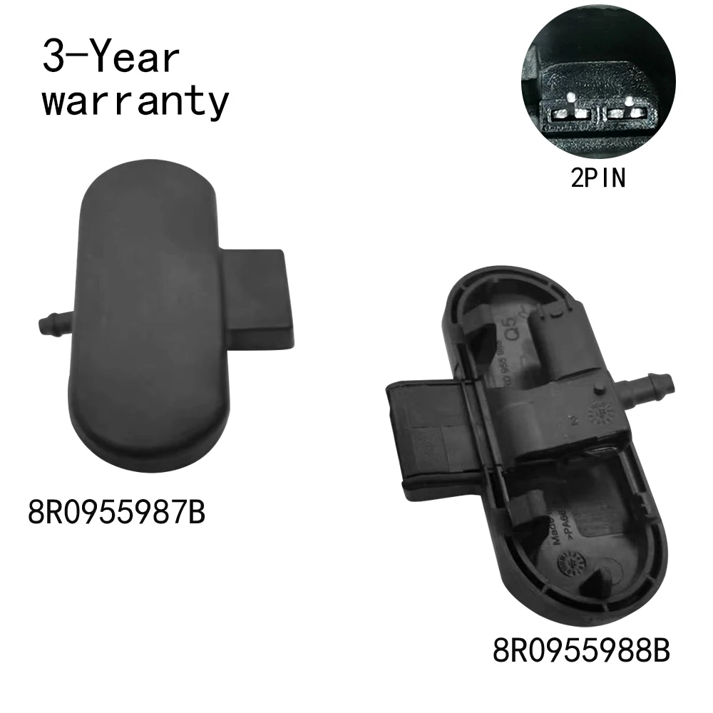 

Wiper spray nozzle 8R0955987B 8RD955987 8R0955988B 8R0955988 For Audi Q5 2009-2017
