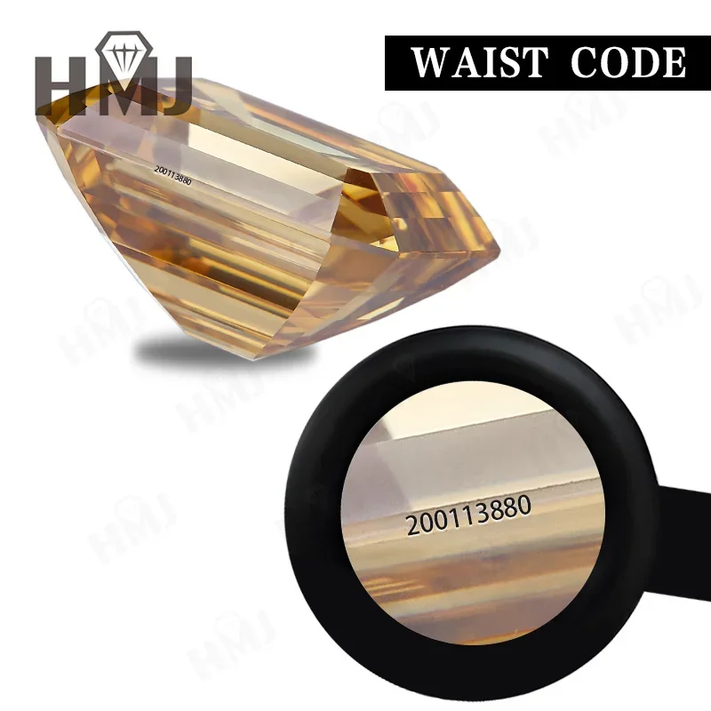 Smaragdschliff Moissanit Loser Stein 7x10mm D-Farbe VVS1 Laborgezüchtet Besteht Diamanttester-Test DIY Schmuckherstellungsmaterialien Großhandel – Detail 35
